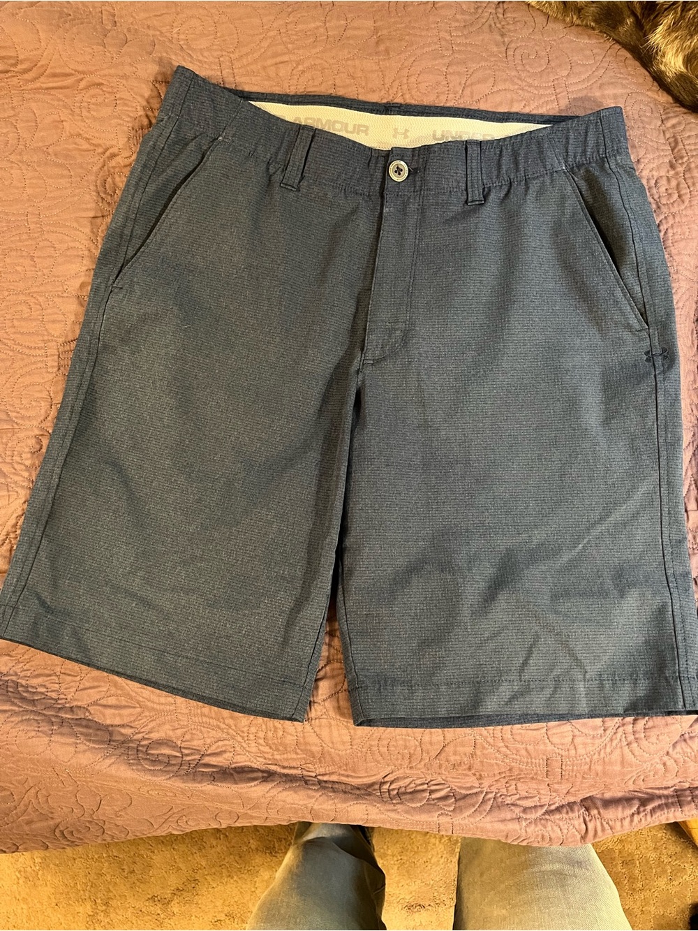 Under Armour Men's Blue Performance Shorts